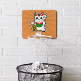 Maneki Neko: Japanisch Lucky Cat Mini Basketball Netz