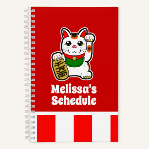 Maneki Neko - Japanisch Lucky Cat Notizbuch