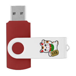 Maneki Neko: Japanisch Lucky Cat USB Stick