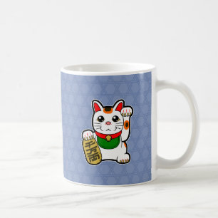 Maneki Neko: Japanische Glückskatze Kaffeetasse