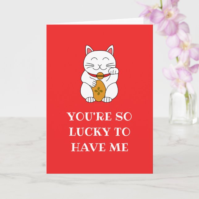 Maneki Neko Karte (Orchidee)