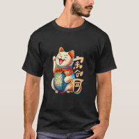 Maneki Neko Lachende Japanische Glückskatze Maneki