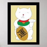 Maneki Neko Luck und gutes Glückspilz