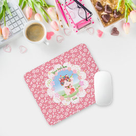 Maneki Neko Lucky Luna Mousepad