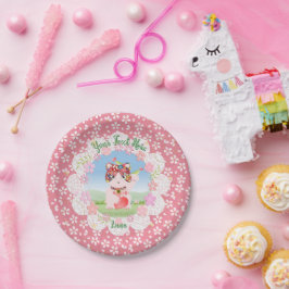 Maneki Neko Lucky Luna Party Paper Plate Pappteller
