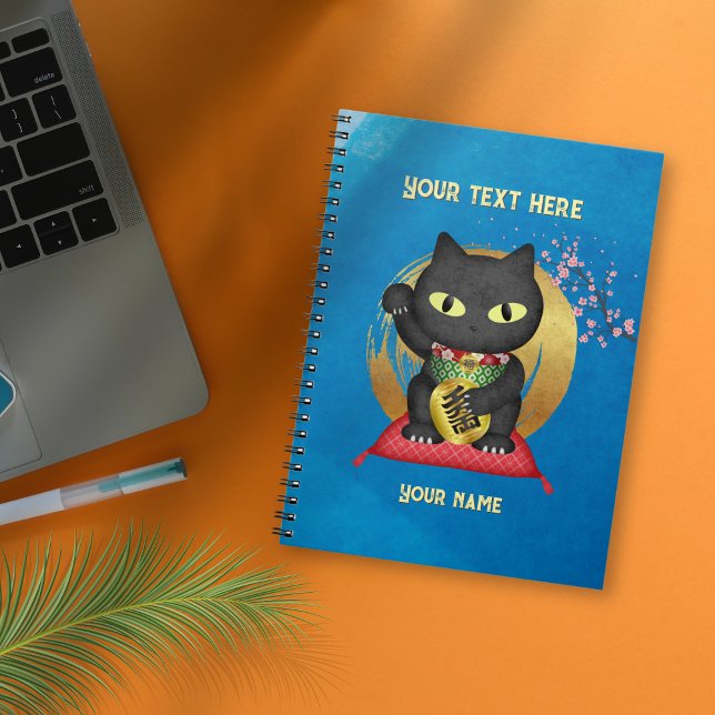 Maneki Neko Lucky Poilue Notizblock (Maneki Neko Lucky Poilue Notebook)