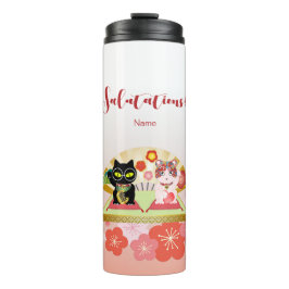 Maneki Neko Lucky Poiluna Thermosbecher