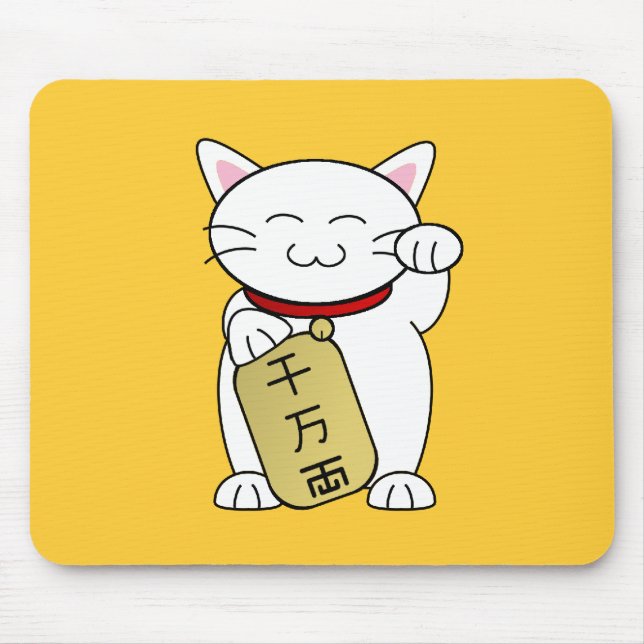Maneki Neko Mousepad (Vorne)
