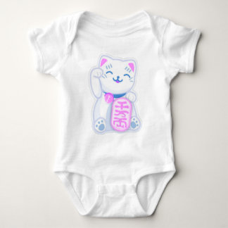 maneki neko Pastell Baby Strampler