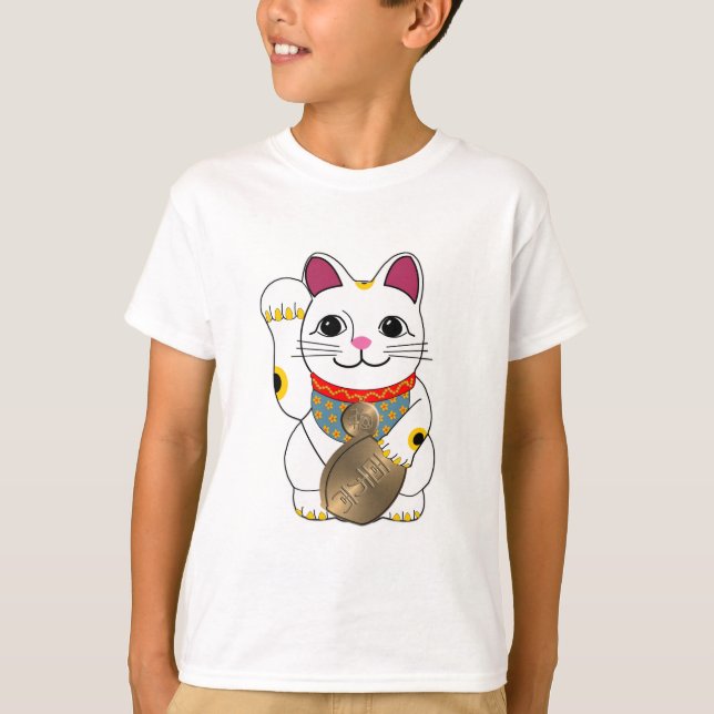 Maneki Neko T-Shirt (Vorderseite)