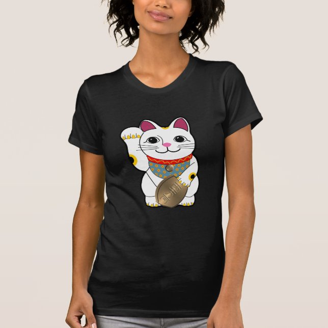 Maneki Neko T-Shirt (Vorderseite)