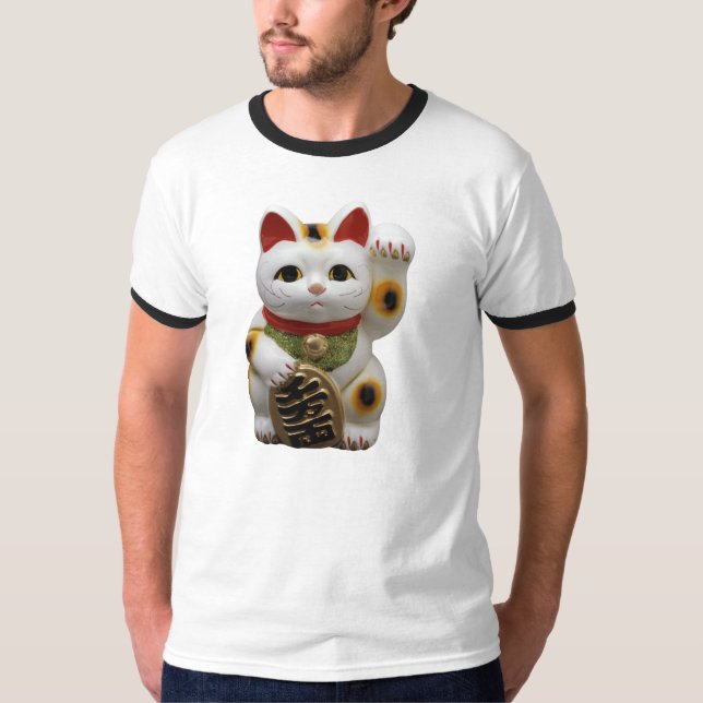 Maneki Neko T-Shirt (Vorderseite)