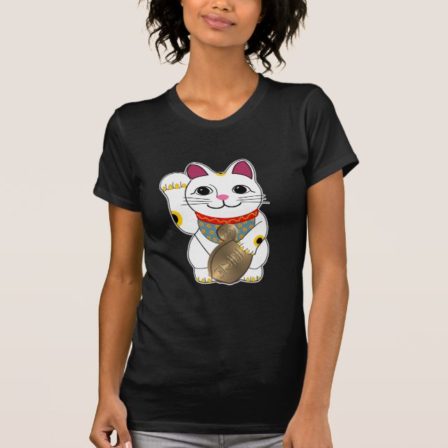 Maneki Neko T-Shirt (Vorderseite)