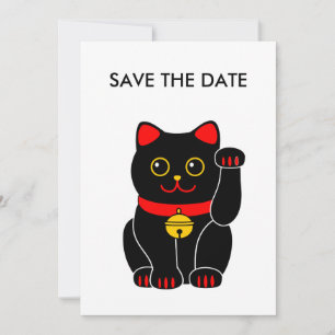 Manekineko-Lucky-Katze(winzige Katze) Save The Date
