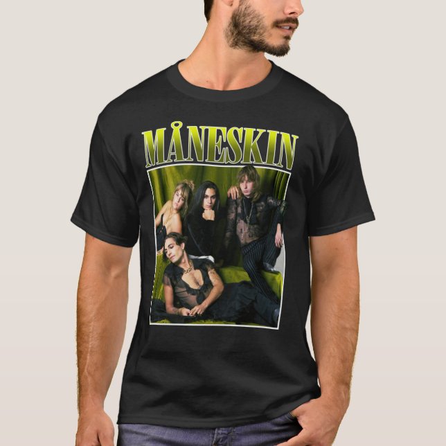 MANESKIN Måneskin Gewinner Eurovision Rock Band 20 T-Shirt (Vorderseite)
