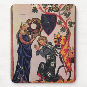 Manesse Codex Religiöse Kunst Mauspad