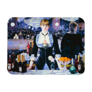 Manet Bar at the Folies Bergere Magnet