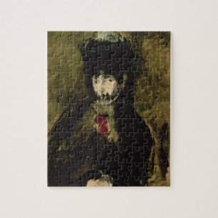 Manet Berthe Morisot, die einen Schleier, 1872 Puzzle