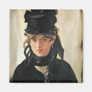 Manet   Berthe Morisot mit einem Blumenstrauß der Magnet