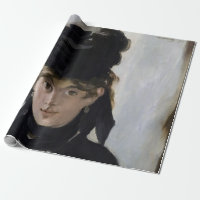 Manet - Berthe Morisot mit einem Blumenstrauß