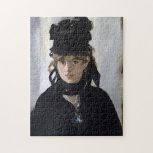 Manet - Berthe Morisot mit einem Blumenstrauß Puzzle