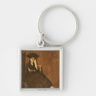 Manet   Berthe Morisot mit einem Fan, 1872 Schlüsselanhänger