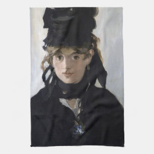 Manet - Berthe Morisot mit einem Veilchenstrauß Geschirrtuch
