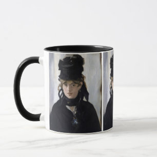 Manet - Berthe Morisot mit einem Veilchenstrauß Tasse