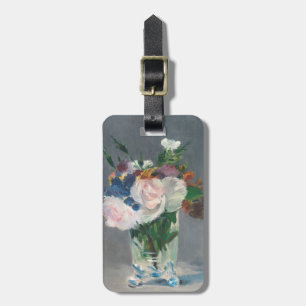 Manet   Blumen in einem Kristallvase, c.1882 Gepäckanhänger