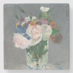 Manet Blumen in einem Kristallvase, c.1882 Steinuntersetzer