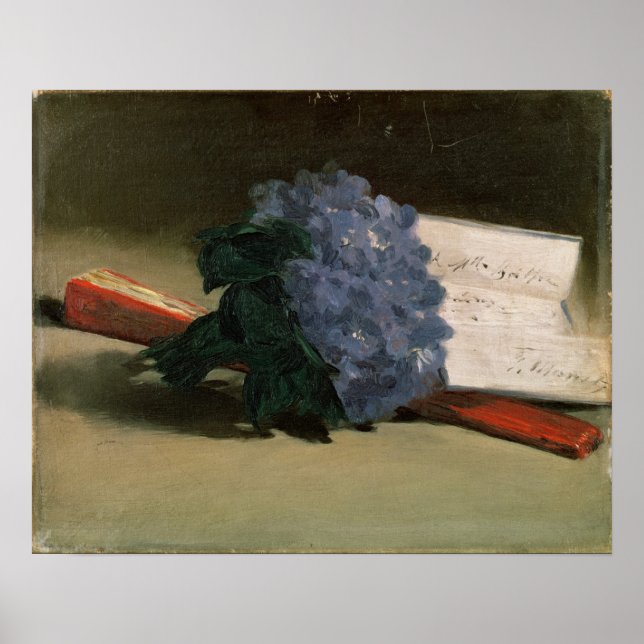 Manet | Bouquet of Violets, 1872 Poster (Vorne)