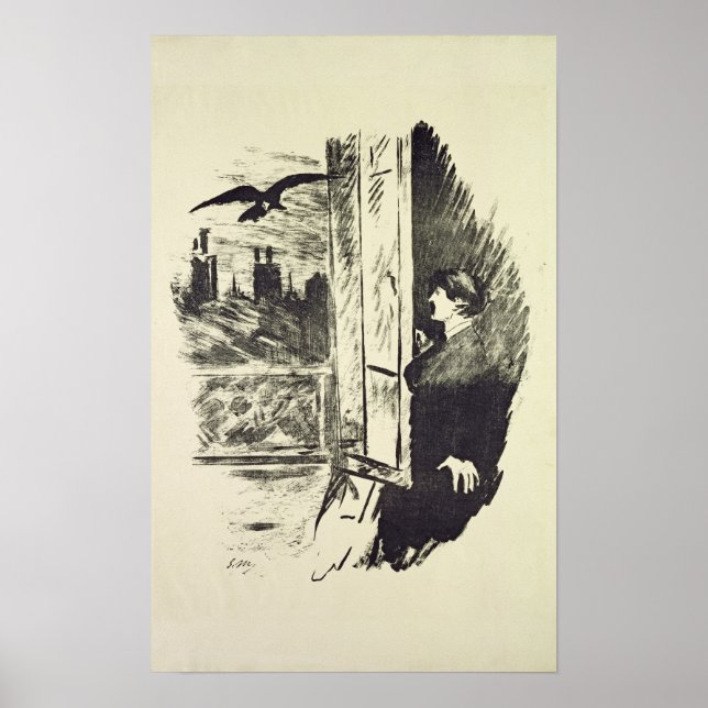 Manet | Darstellung für "The Raven" Poster (Vorne)