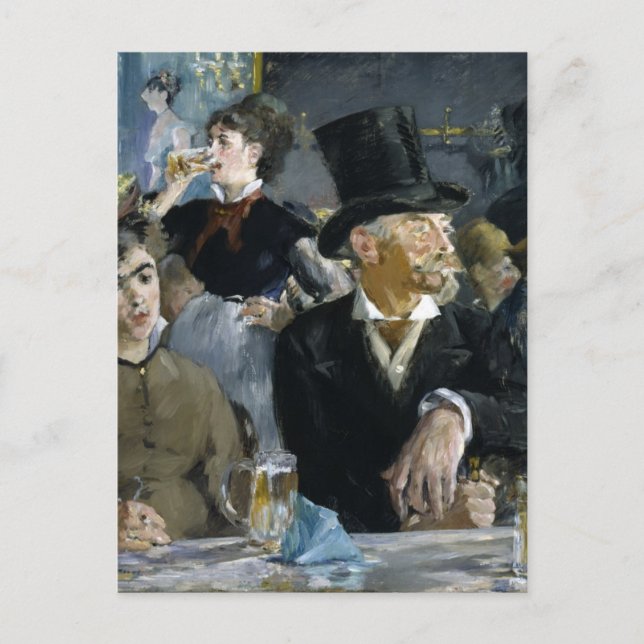 Manet: Das Café-Konzert, Postkarte (Vorderseite)