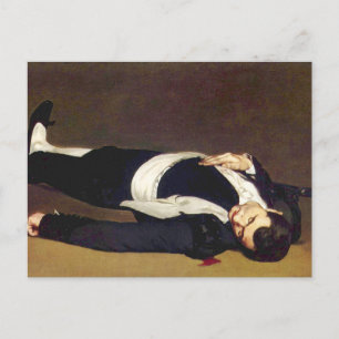 Manet Dead Matador Postcard Postkarte