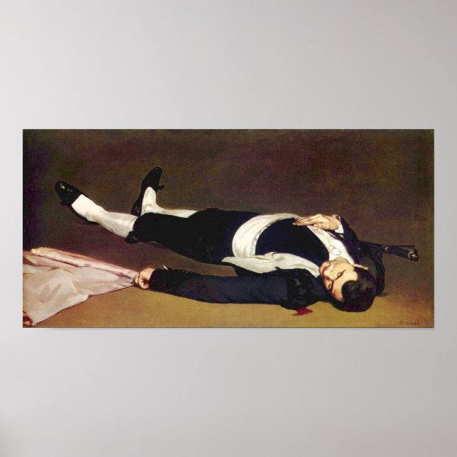 Manet Dead Matador Poster (Vorne)