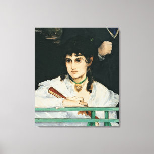 Manet   der Balkon, Detail, 1868-9 Leinwanddruck