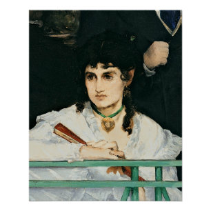 Manet Der Balkon, Detail, 1868-9 Poster