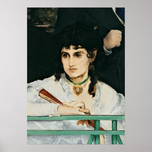 Manet | Der Balkon, Detail, 1868-9 Poster (Vorne)