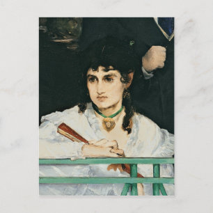 Manet   Der Balkon, Detail, 1868-9 Postkarte