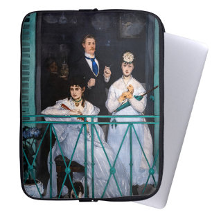 Manet - Der Balkon / Le Balcon Laptopschutzhülle