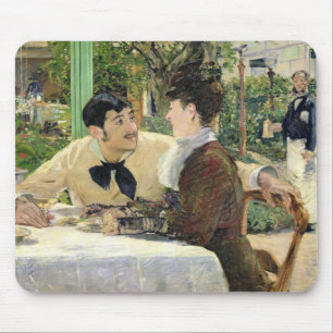 Manet   der Garten von Pere Lathuille, 1879 Mousepad