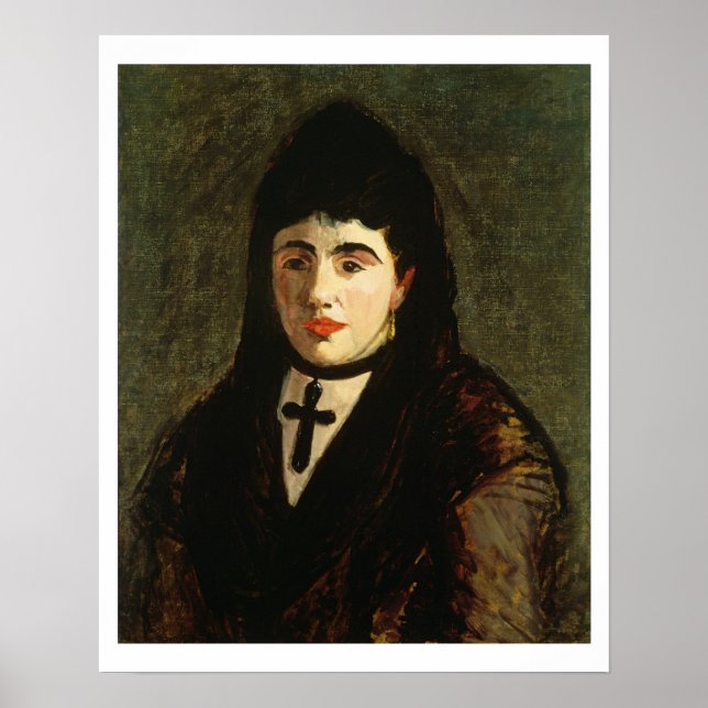 Manet | Der Spanier Poster (Vorne)