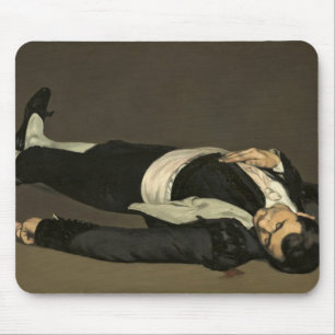 Manet   der tote Toreador, c.1864 Mousepad