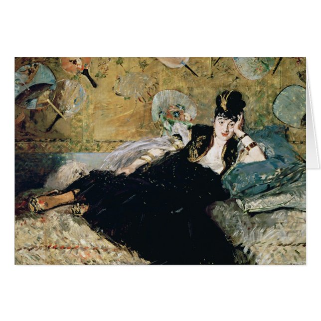 Manet | die Dame mit Fächern (Vorderseite (Horizontal))