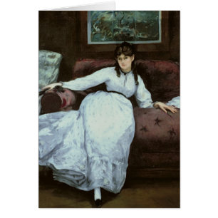 Manet die Erholung, Porträt von Berthe Morisot