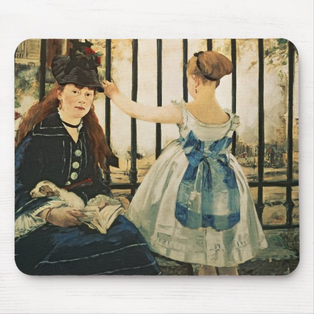 Manet | Gare St. Lazare, 1872-3 Mousepad (Vorne)