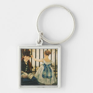 Manet Gare St. Lazare, 1872-3 Schlüsselanhänger