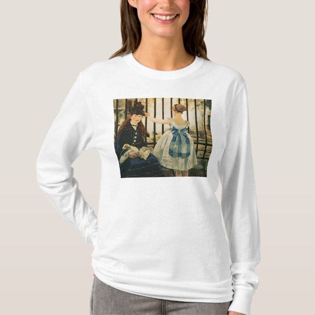 Manet | Gare St. Lazare, 1872-3 T-Shirt (Vorderseite)