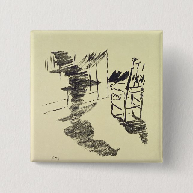 Manet | Illustration für 'das Raven Button (Vorderseite)