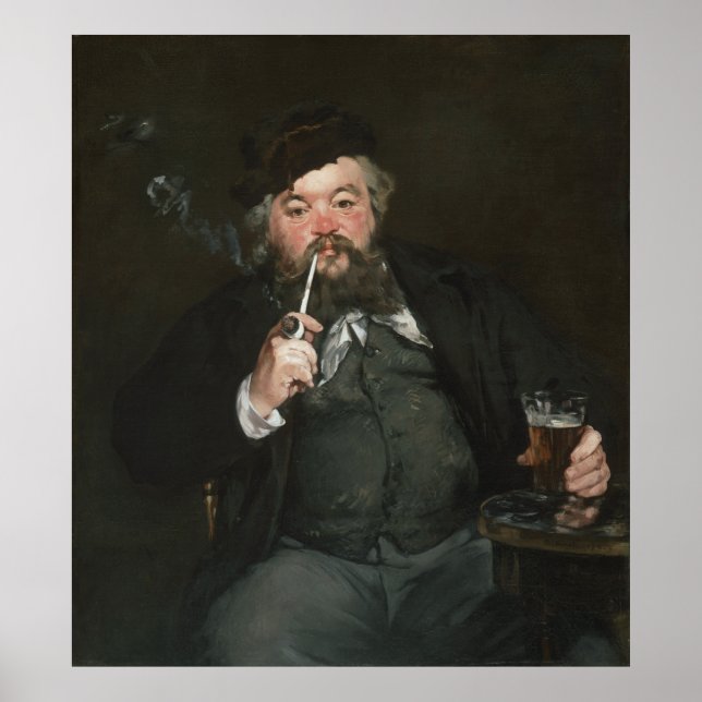 Manet, Le Bon Bock Poster (Vorne)